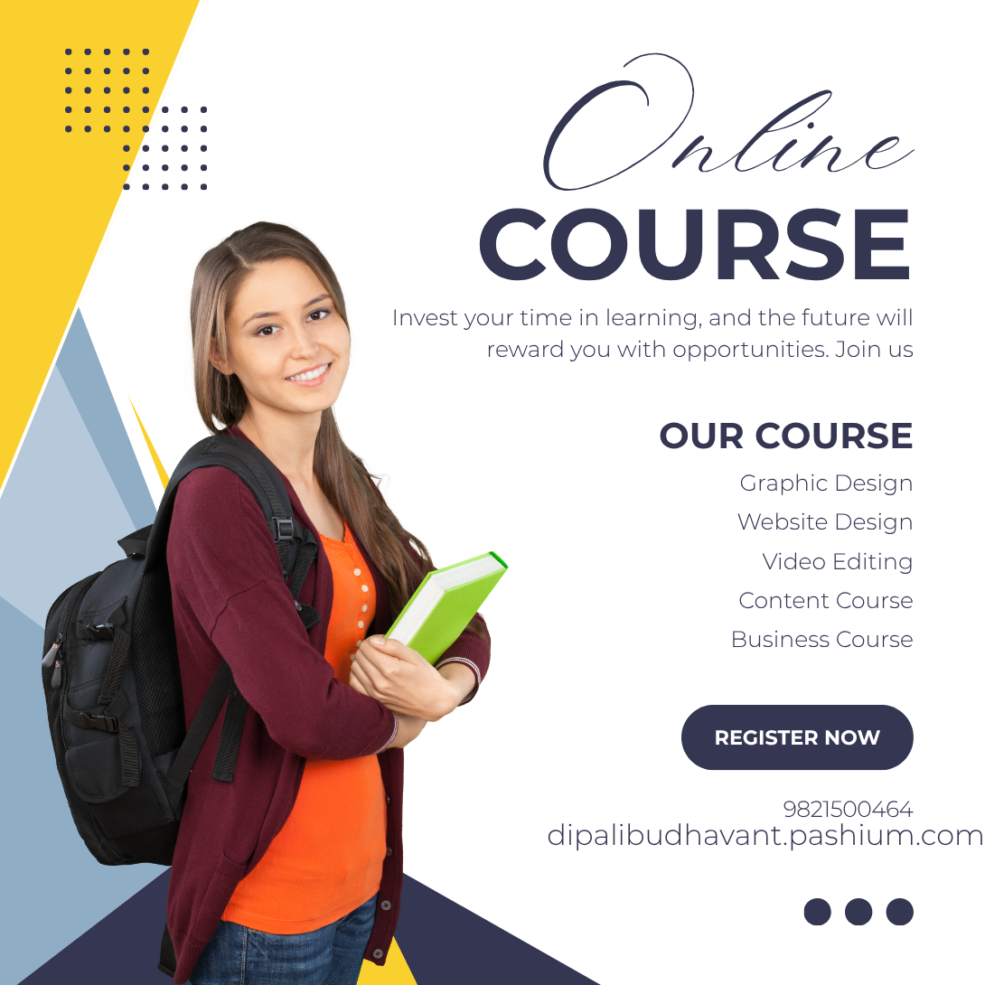 This is our Course information page it has information about our Course.